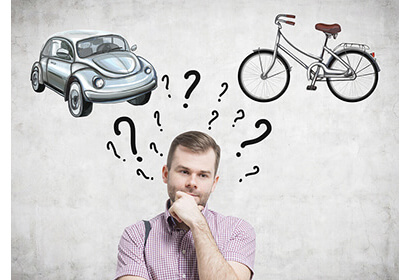 What is cheaper, bicycle or a car with deals